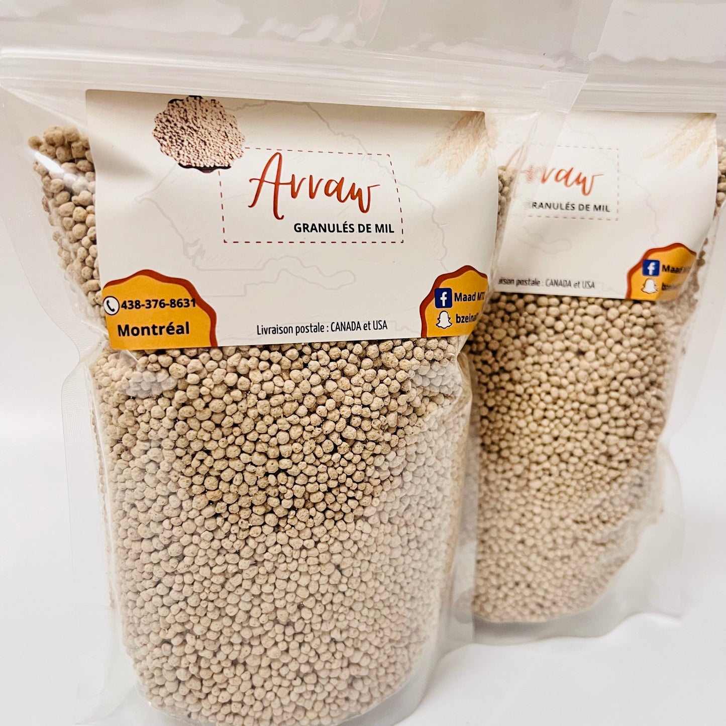 ARRAW (Granulés de mil) - 450g ou 900g