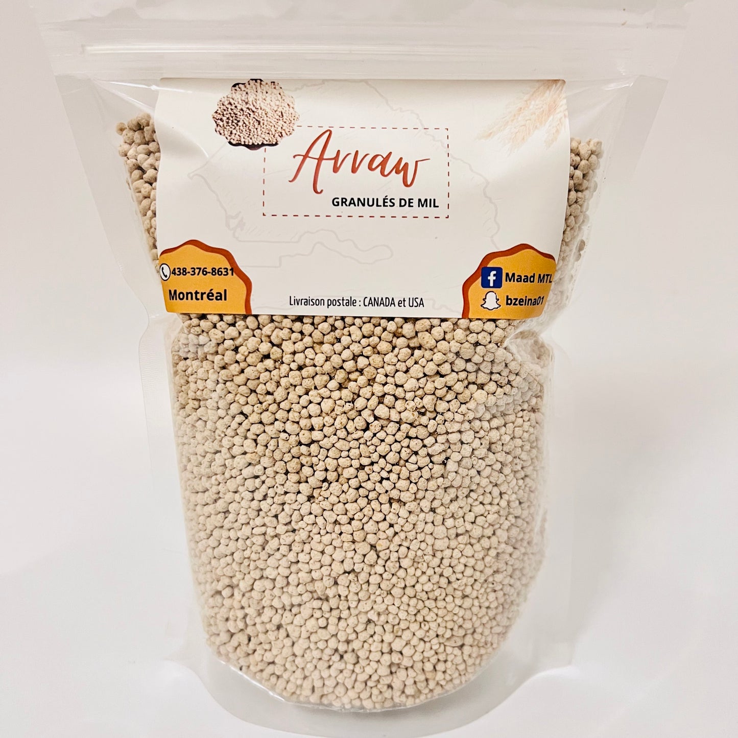 ARRAW (Granulés de mil) - 450g ou 900g