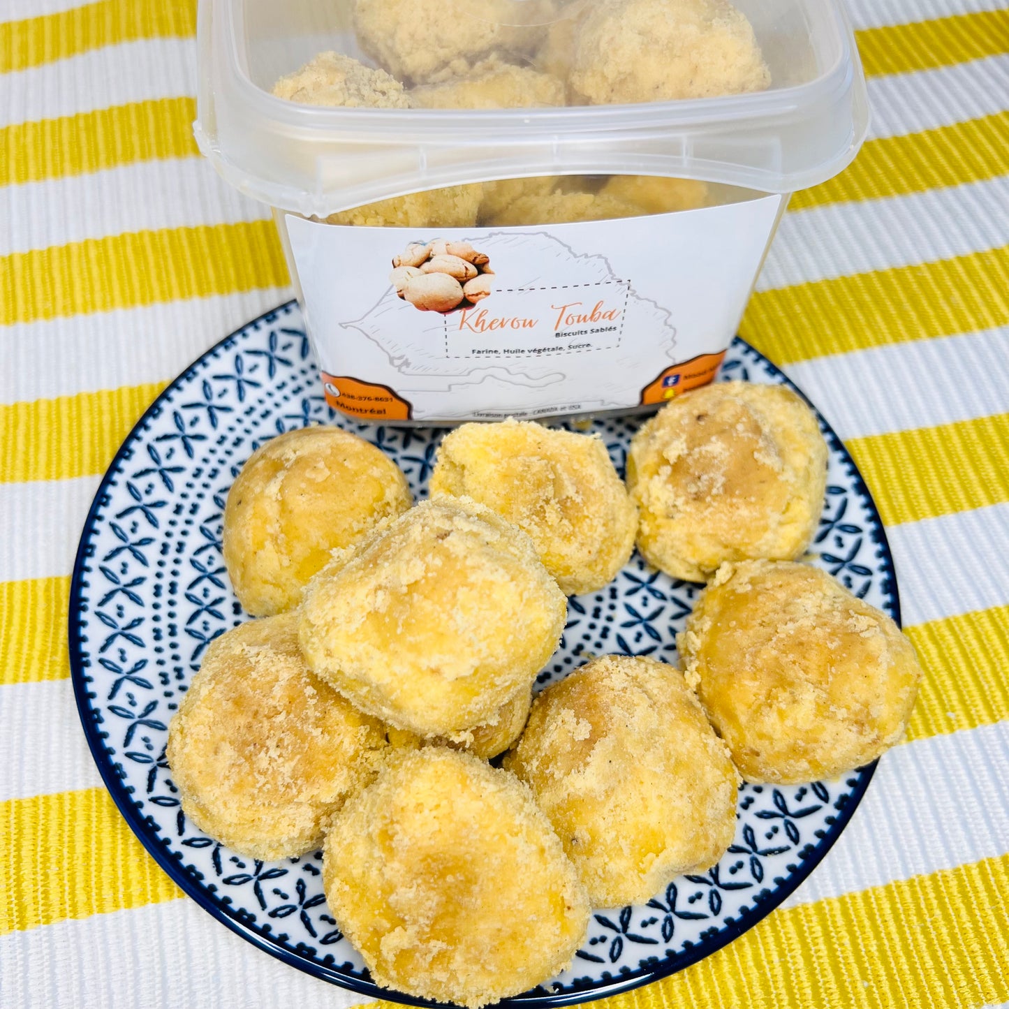 KHEROU TOUBA (Biscuits sablés)