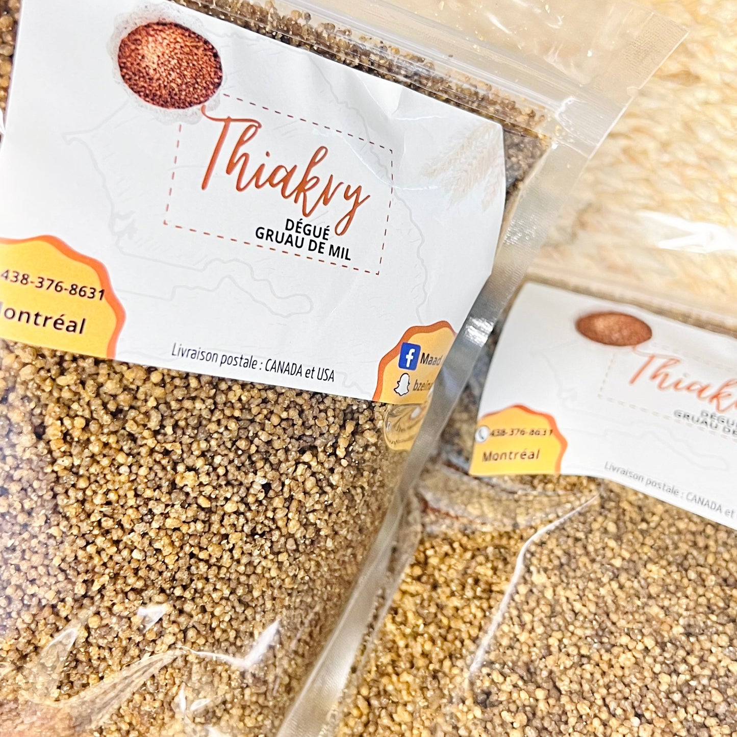 THIAKRY (Dégué) - 450g ou 900g