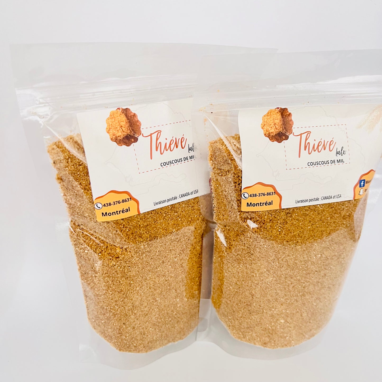 THIÉRÉ LALO (Couscous de mil) - 450g ou 900g